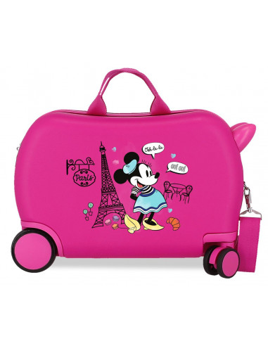 315102A ABS ROLLING SUITCASE 4W.(2 MULTID.) 45CM.MINNIE AROU